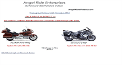 Desktop Screenshot of angelridevideos.com